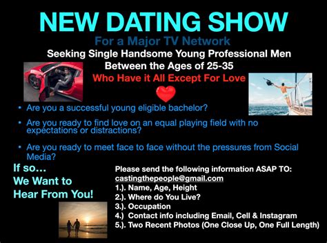dating show casting